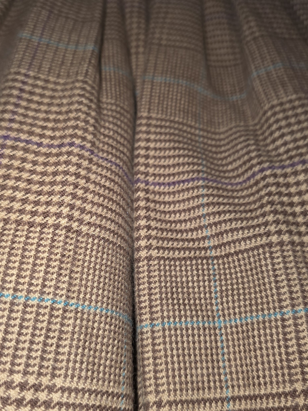 Ralph Lauren Classic Brown Plaid Smocked Front Girls Dress Size 18 Months - Picture 5 of 8